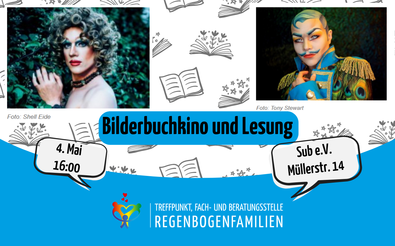 Vicky Voyage & Alexander Cameltoe – Drag-Lesung 4. Mai