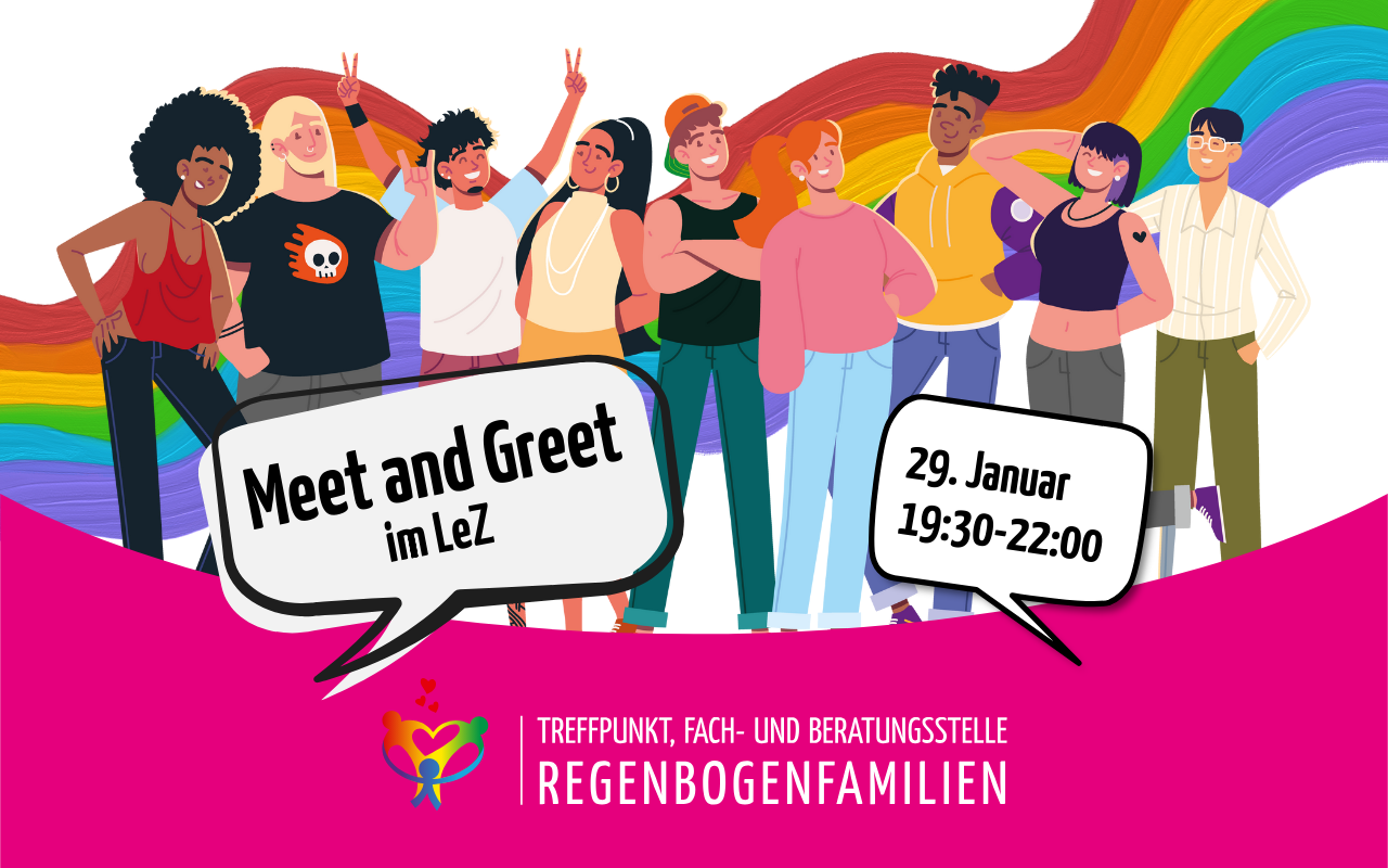 Meet & Great für LGBTIQ mit Kinderwunsch im LeZ am 29.01.24