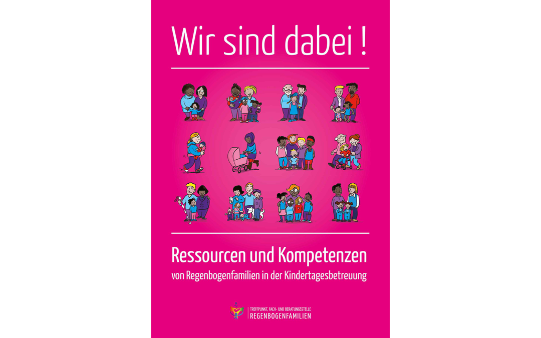 Broschüre für Regenbogenfamilien und pädagogische Fachkräfte